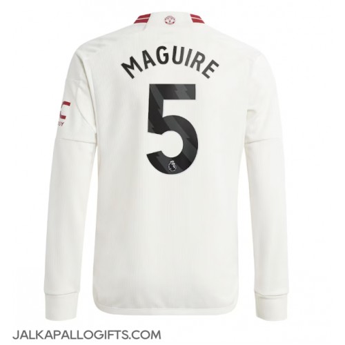 Manchester United Harry Maguire #5 Kolmaspaita 2023-24 Pitkähihainen